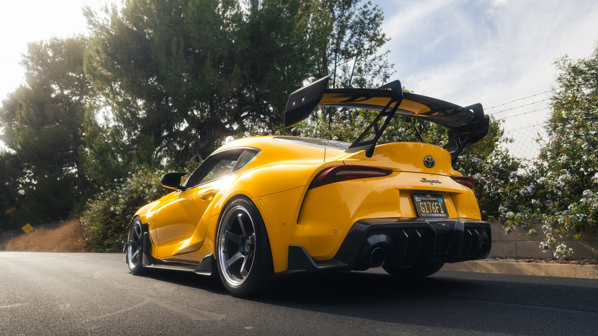Toyota GR Supra with ADRO carbon fibre widebody aero