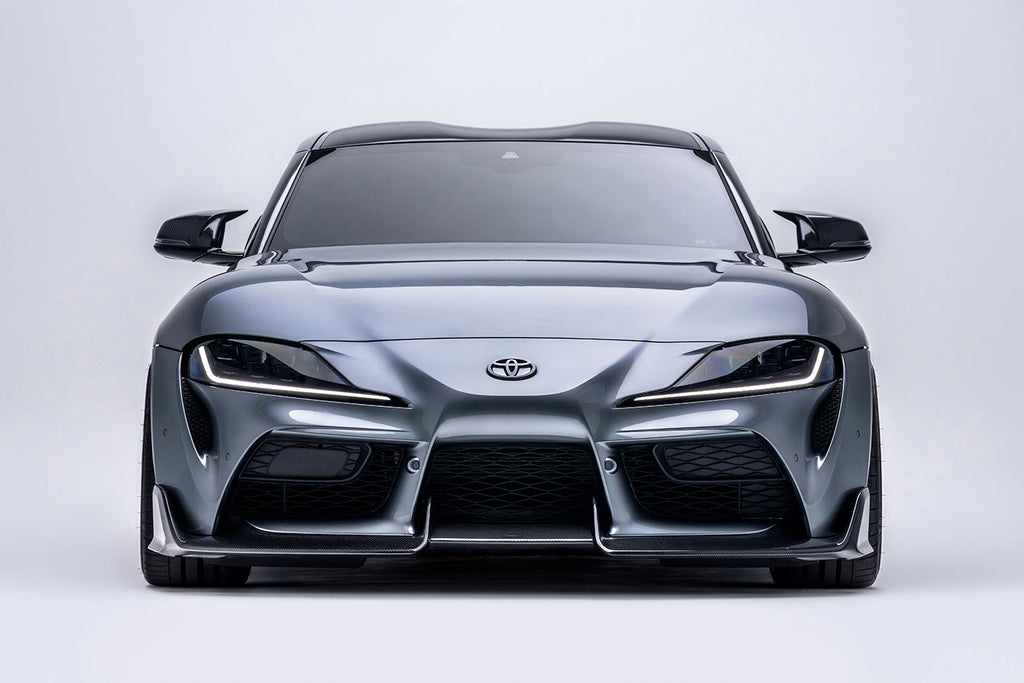 Toyota GR Supra A90 Carbon Fiber Front Lip 2019+ – image 4