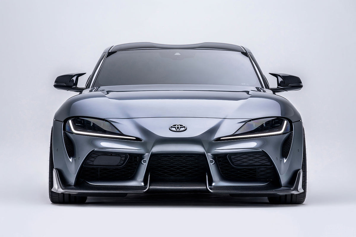 Toyota GR Supra A90 Carbon Fiber Front Lip 2019+ – image 4