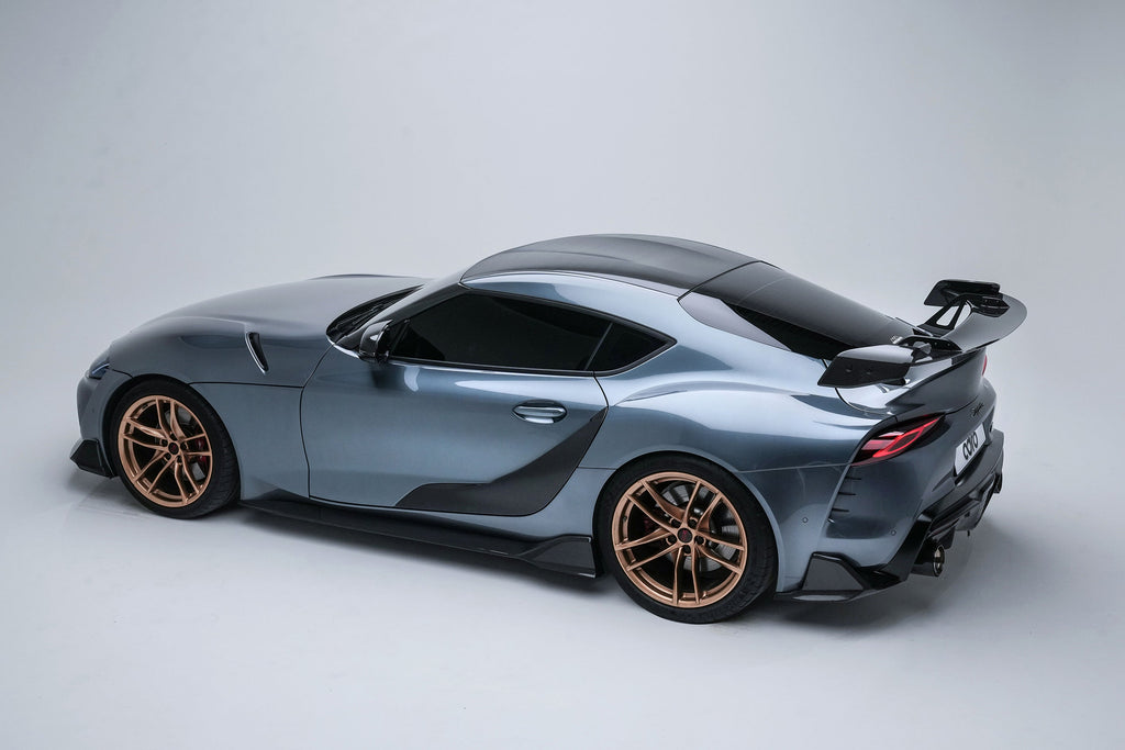 Toyota GR Supra A90 Carbon Fiber AT-R2 Swan Neck Wing 2019+ – image 2