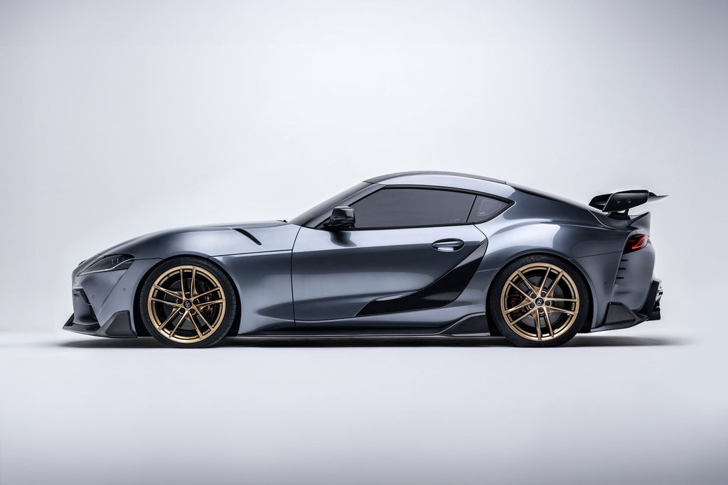 Toyota GR Supra A90 Carbon Fiber AT-R2 Swan Neck Wing 2019+ – image 3