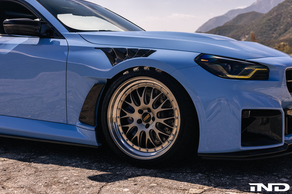 Carbon Vented Front Fender V4 Set for BMW M2 G87 – image 4