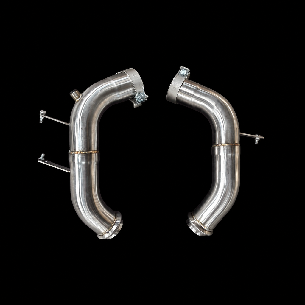 Project Gamma Mercedes-AMG GT 55 / GT 63 C192 Downpipe & Exhaust Pipe Package – Photo 3