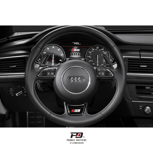Audi Billet Pad Shift Ext (SEAT)(Black) (V1) – image 2