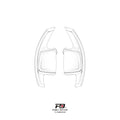 Audi S Tronic Clear Paddle Shift Extension (V5)