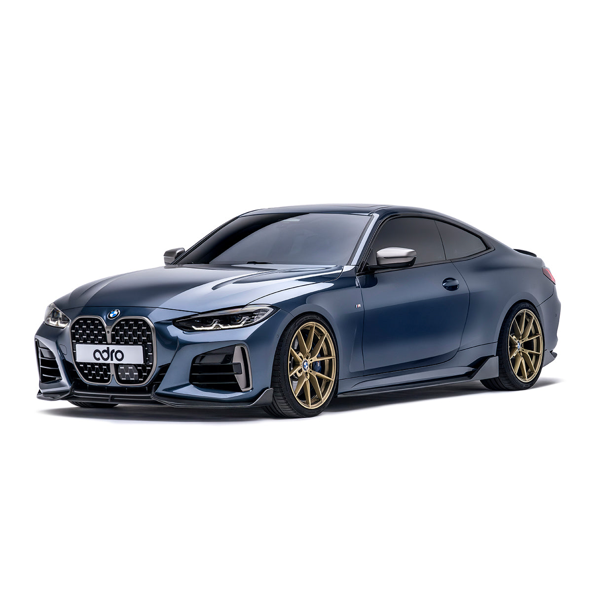 BMW G22 G23 4 Series Carbon Fiber Front Lip 2020+ – image 5