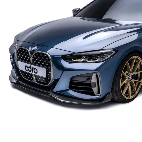 BMW G22 G23 4 Series Carbon Fiber Front Lip 2020+ – image 2