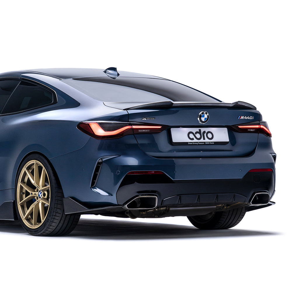 BMW G22 G23 4 Series Carbon Fiber Rear Winglets 2020+ – image 2
