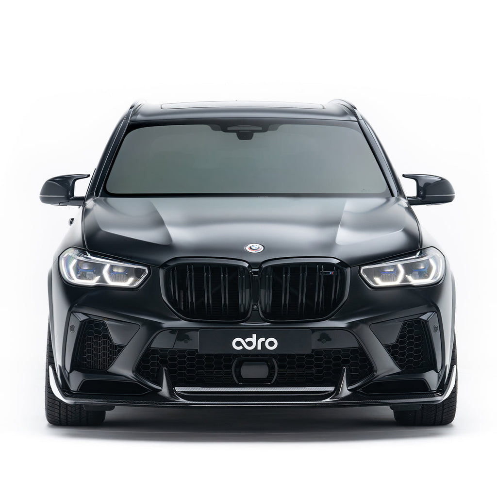 BMW F95 X5M (PRE-LCI) Carbon Fiber Front Lip – image 2