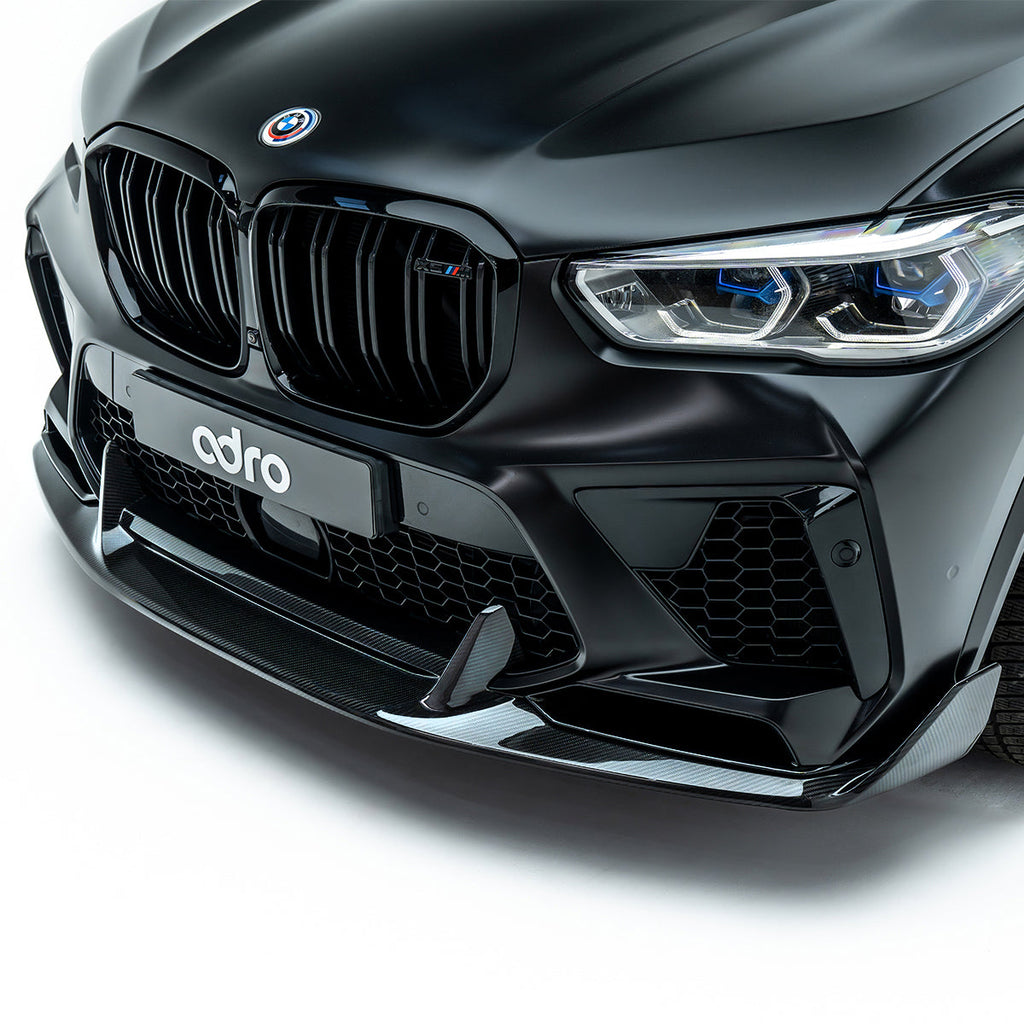 BMW F95 X5M (PRE-LCI) Carbon Fiber Front Lip – image 3