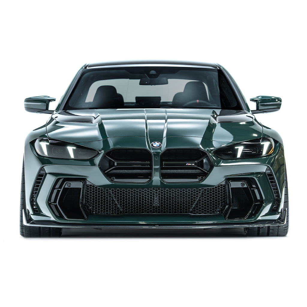 BMW G80 G81 M3 / G82 G83 M4 Dry Carbon Fiber Front Lip for Adro Front Bumper V2 2020+ – image 8