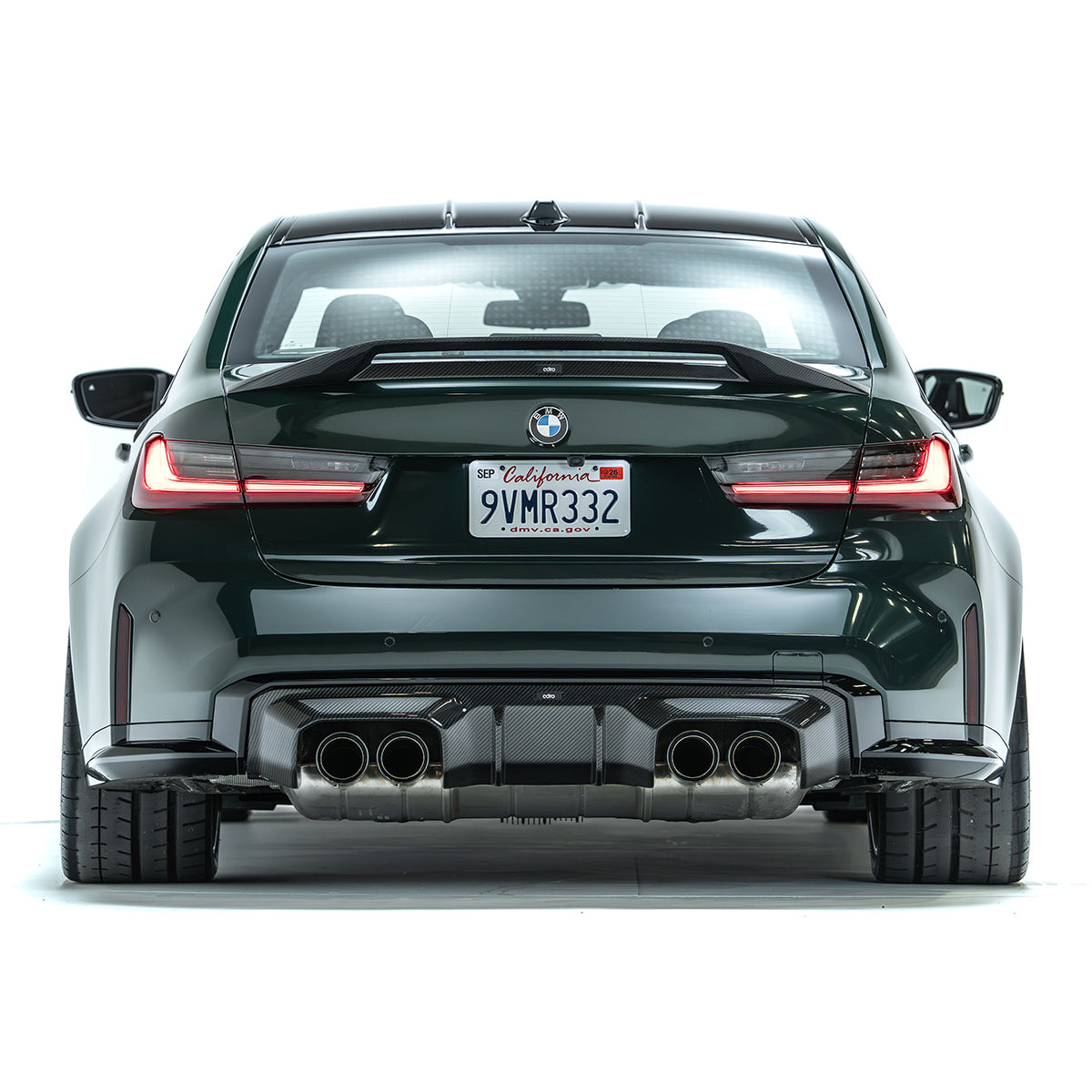 BMW M3 G80 G81 / M4 G82 G83 Dry Carbon Fiber Rear Diffuser V2 2020+