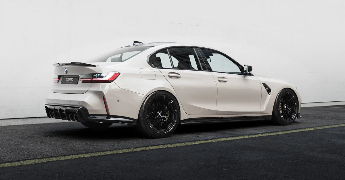 EVO-S Diffuser Extensions for BMW M3 G80 G81 2021+ – image 3