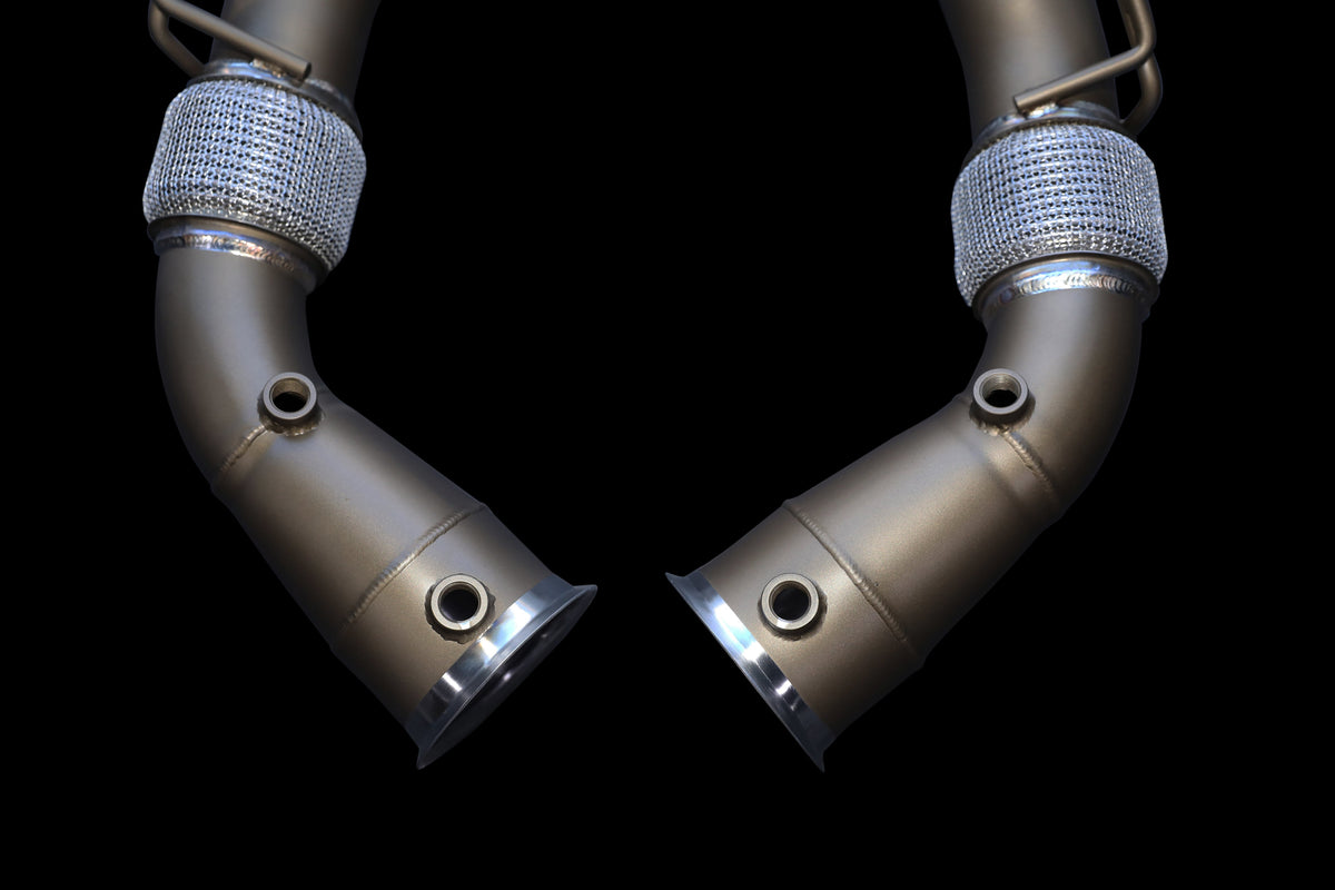 McLaren 570S Catless Downpipes – Performance Exhaust