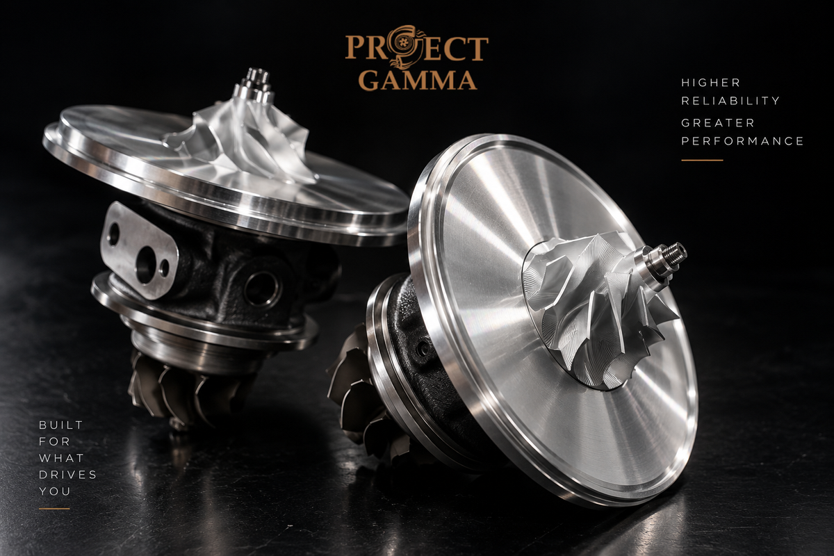 Project Gamma Performance Turbo CHRA Cartridge Set for Ferrari 488 / 488 Pista / F8 (3.9L V8) – Photo 2