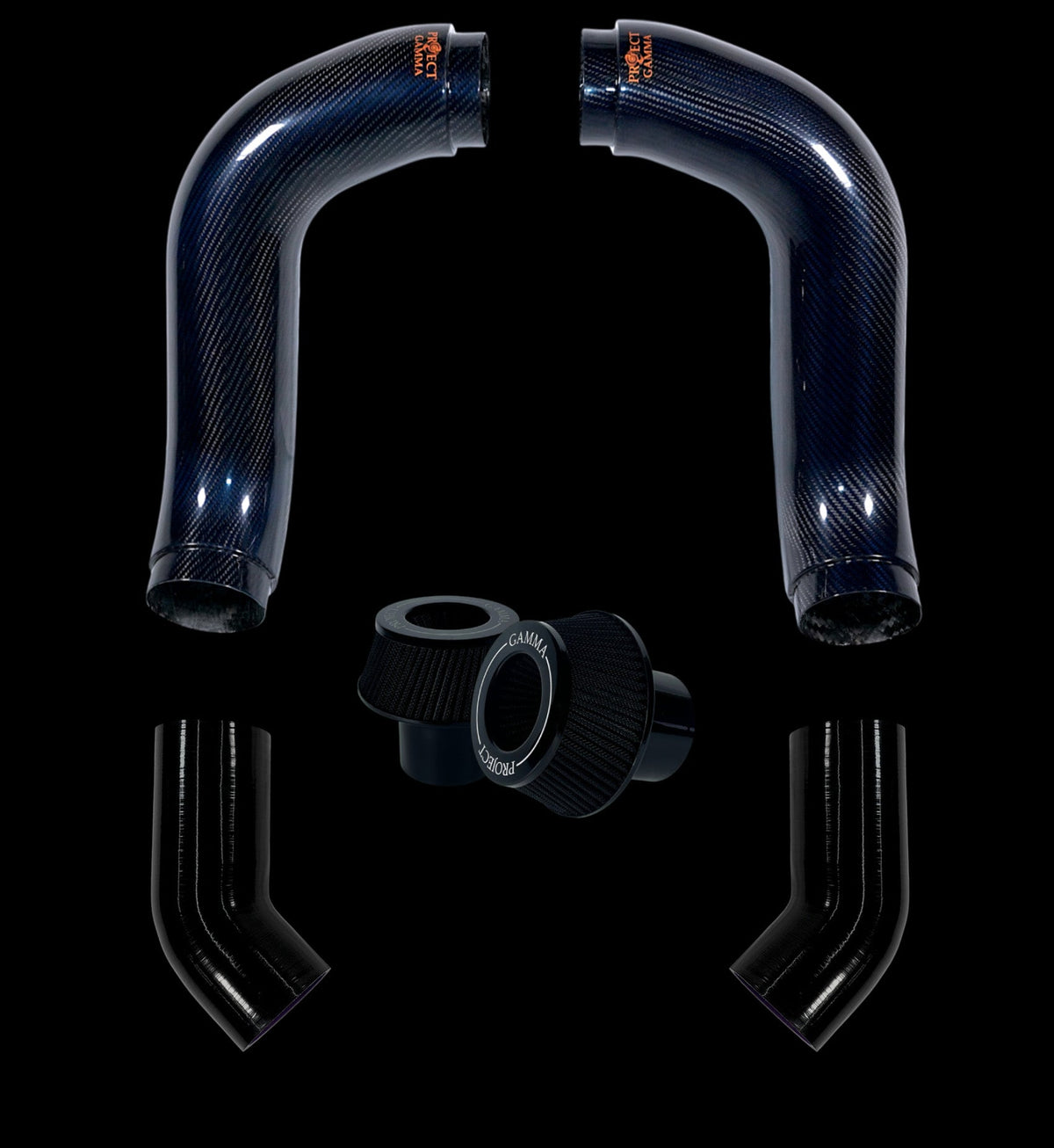 Project Gamma Carbon Fiber Intakes & Filters for BMW M5 F90 G90 G99 / M8 F91 F92 F93 / M850i / M550i LCI / 750i LCI / 760i G70 G73