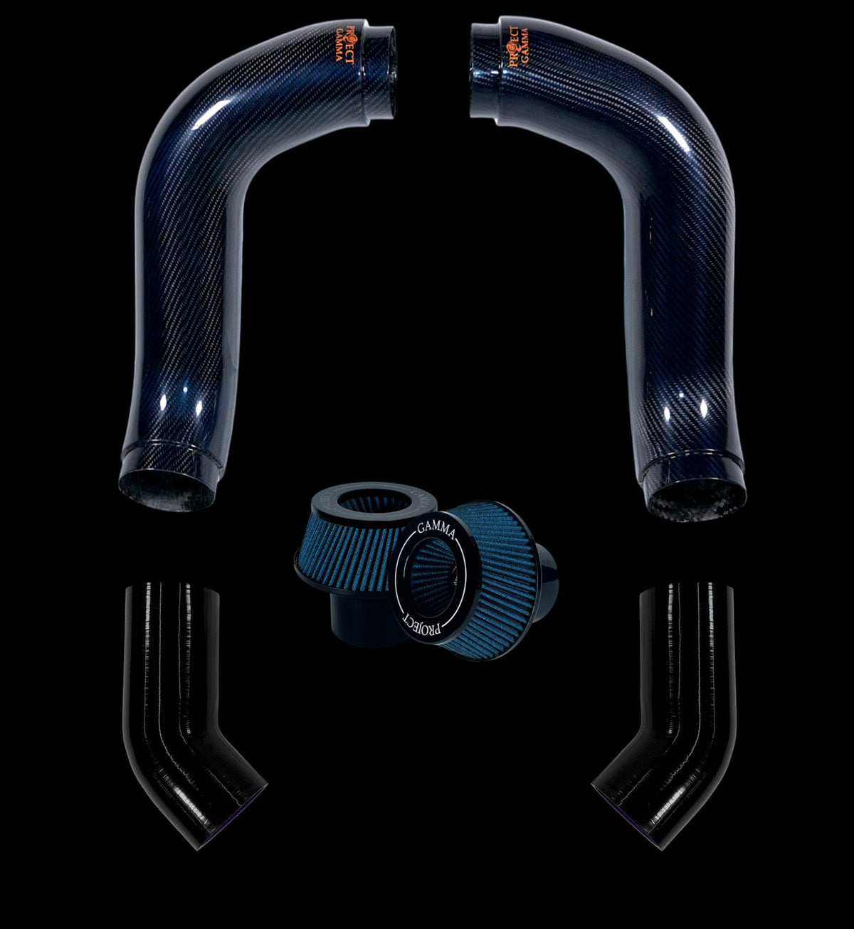 Project Gamma Carbon Fiber Intakes & Filters for BMW M5 F90 G90 G99 / M8 F91 F92 F93 / M850i / M550i LCI / 750i LCI / 760i G70 G73
