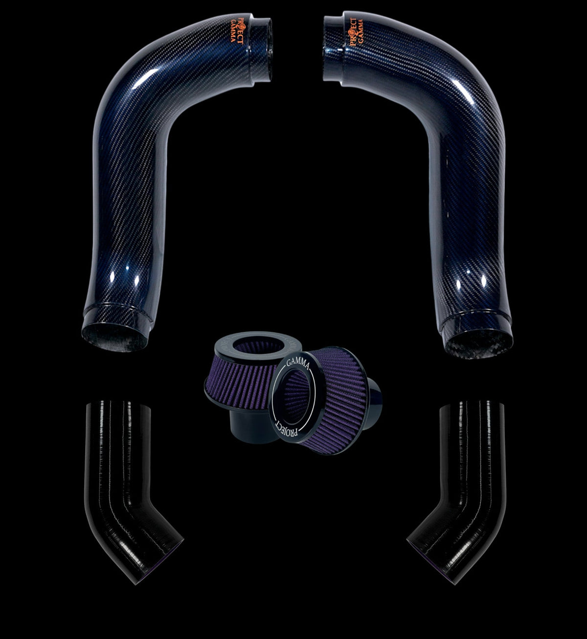 Project Gamma Carbon Fiber Intakes & Filters for BMW M5 F90 G90 G99 / M8 F91 F92 F93 / M850i / M550i LCI / 750i LCI / 760i G70 G73