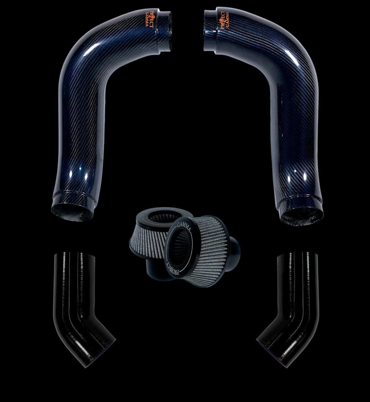 Project Gamma Carbon Fiber Intakes & Filters for BMW M5 F90 G90 G99 / M8 F91 F92 F93 / M850i / M550i LCI / 750i LCI / 760i G70 G73