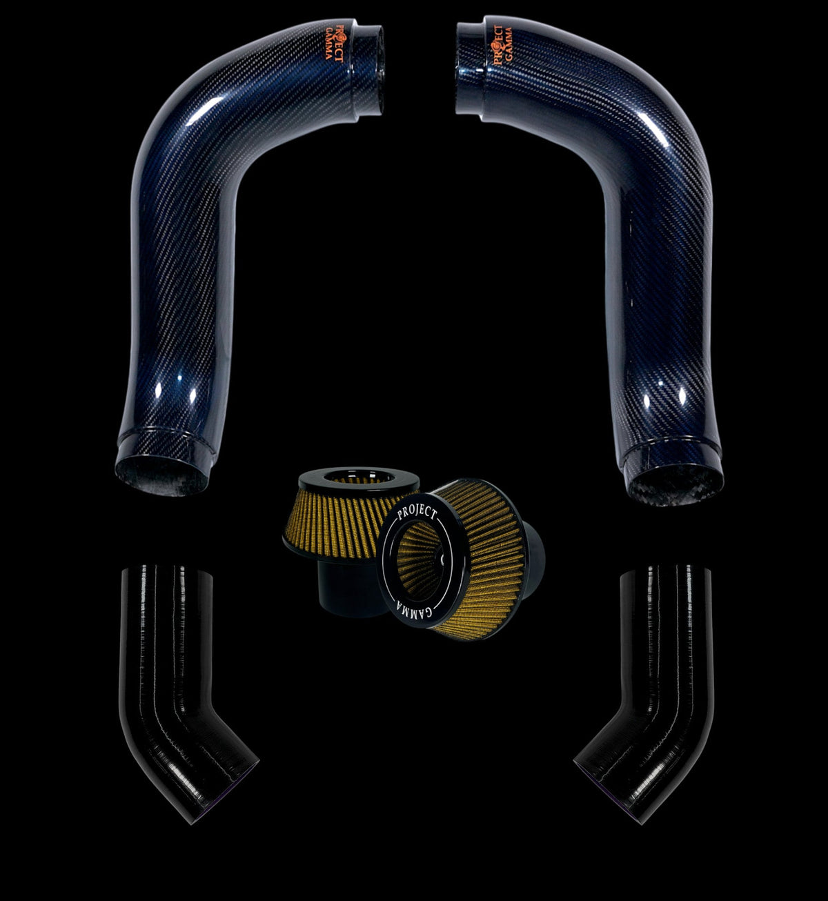 Project Gamma Carbon Fiber Intakes & Filters for BMW M5 F90 G90 G99 / M8 F91 F92 F93 / M850i / M550i LCI / 750i LCI / 760i G70 G73