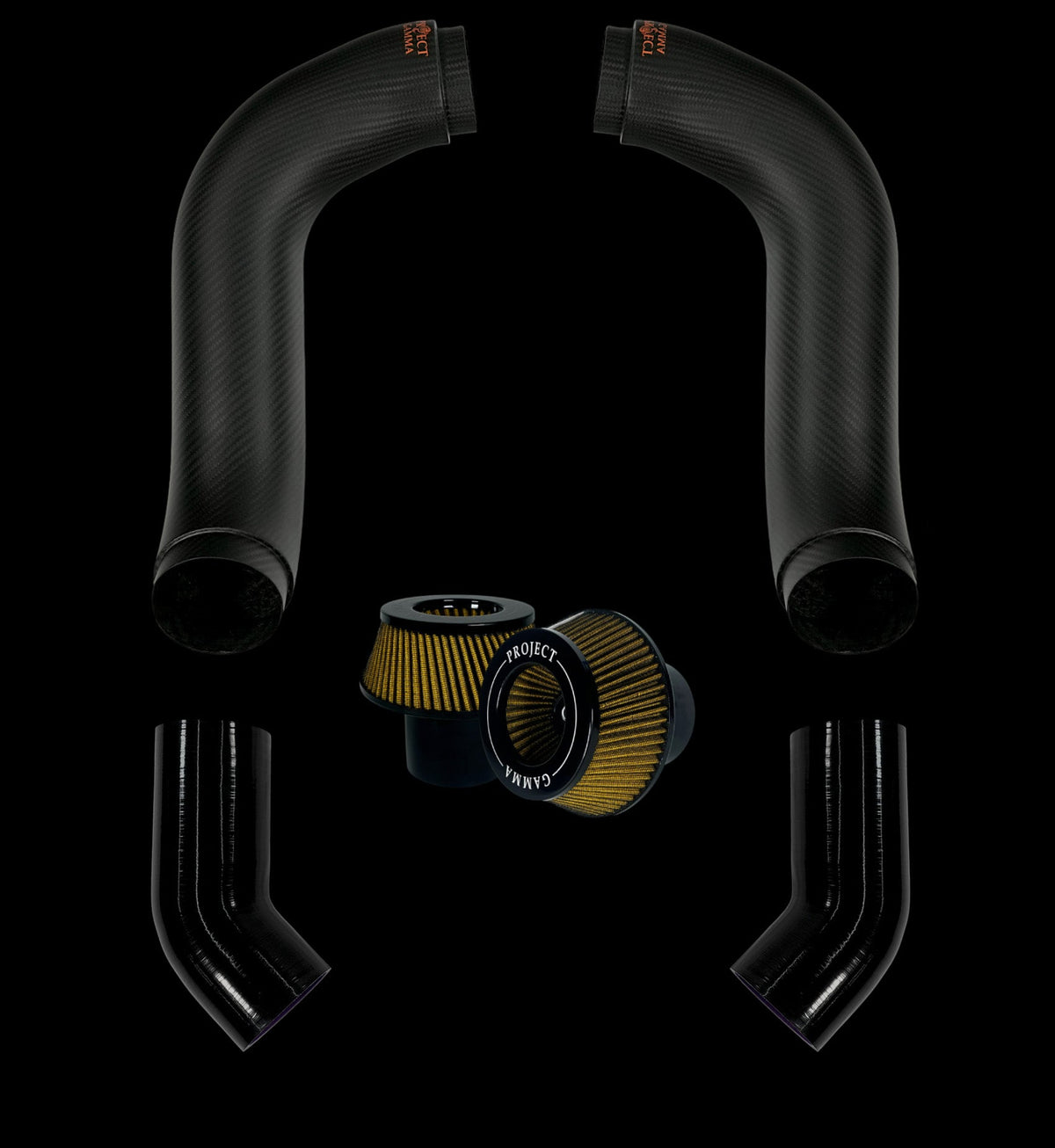 Project Gamma Carbon Fiber Intakes & Filters for BMW M5 F90 G90 G99 / M8 F91 F92 F93 / M850i / M550i LCI / 750i LCI / 760i G70 G73