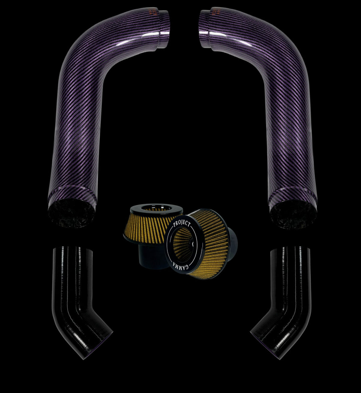 Project Gamma Carbon Fiber Intakes & Filters for BMW M5 F90 G90 G99 / M8 F91 F92 F93 / M850i / M550i LCI / 750i LCI / 760i G70 G73