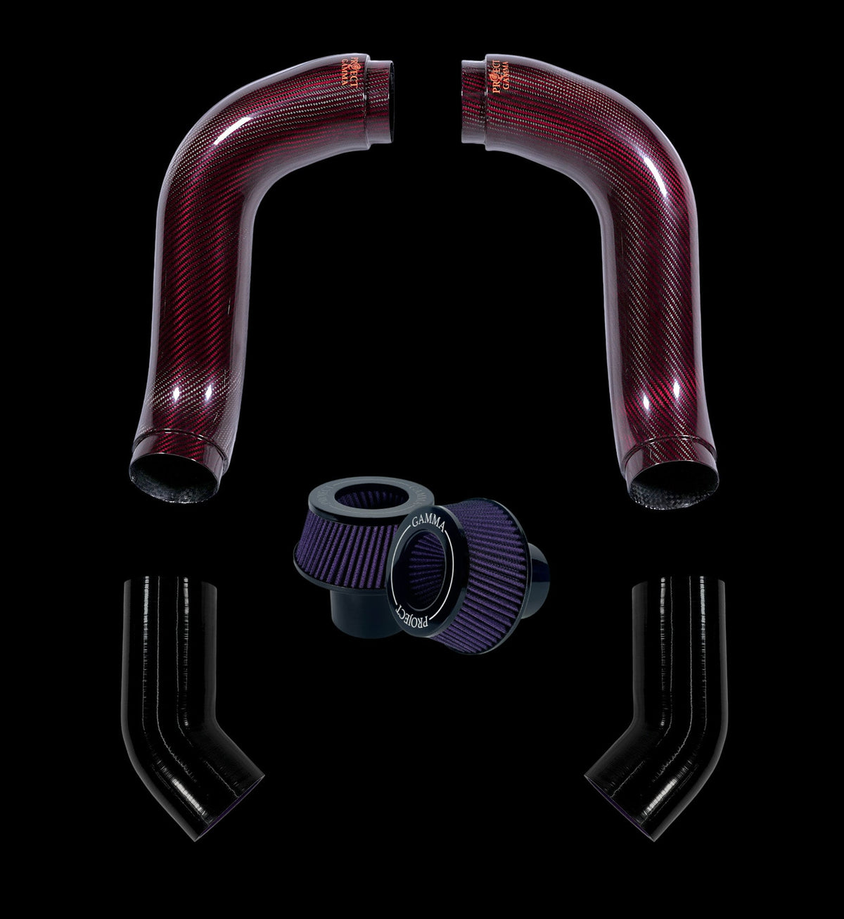 Project Gamma Carbon Fiber Intakes & Filters for BMW M5 F90 G90 G99 / M8 F91 F92 F93 / M850i / M550i LCI / 750i LCI / 760i G70 G73