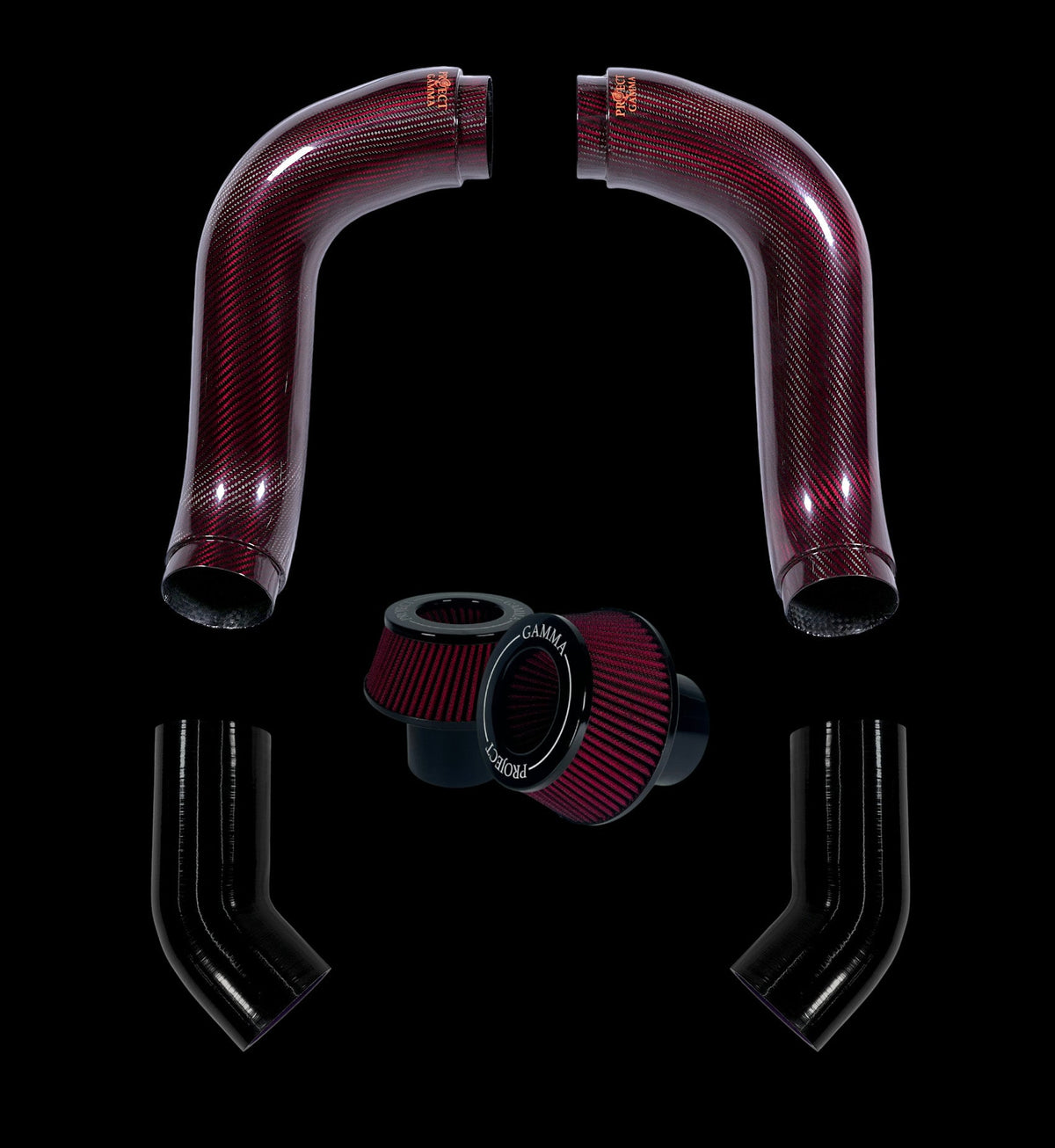 Project Gamma Carbon Fiber Intakes & Filters for BMW M5 F90 G90 G99 / M8 F91 F92 F93 / M850i / M550i LCI / 750i LCI / 760i G70 G73