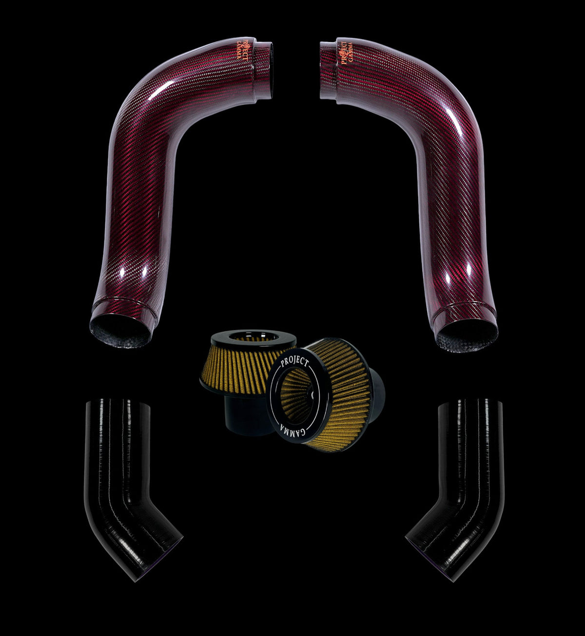 Project Gamma Carbon Fiber Intakes & Filters for BMW M5 F90 G90 G99 / M8 F91 F92 F93 / M850i / M550i LCI / 750i LCI / 760i G70 G73