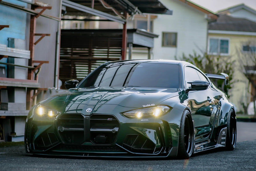 ADRO G82 M4 widebody carbon front bumper