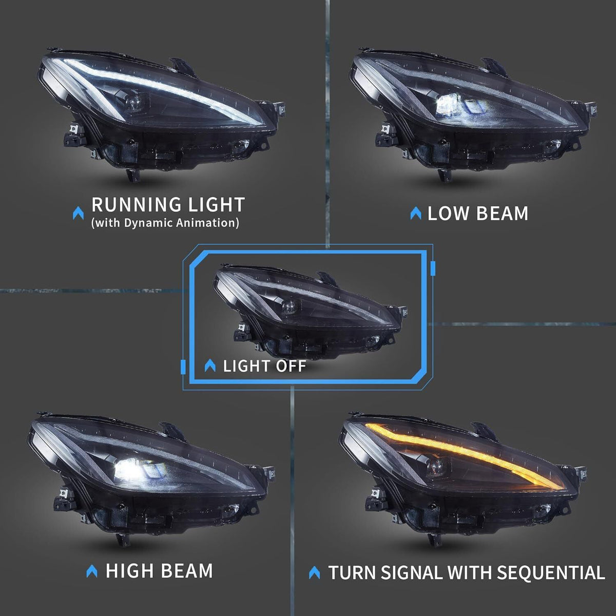 2021-2024 Toyota GR86 / Subaru BRZ Sequential LED Headlights – image 4