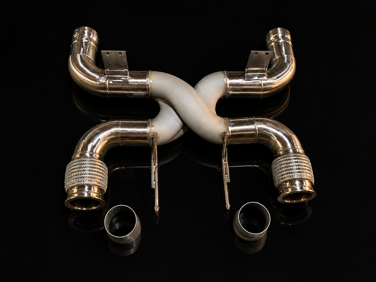 Project Gamma McLaren 720S Z-Pipe Exhaust System – Stainless Steel Performance Exhaust – Photo 3