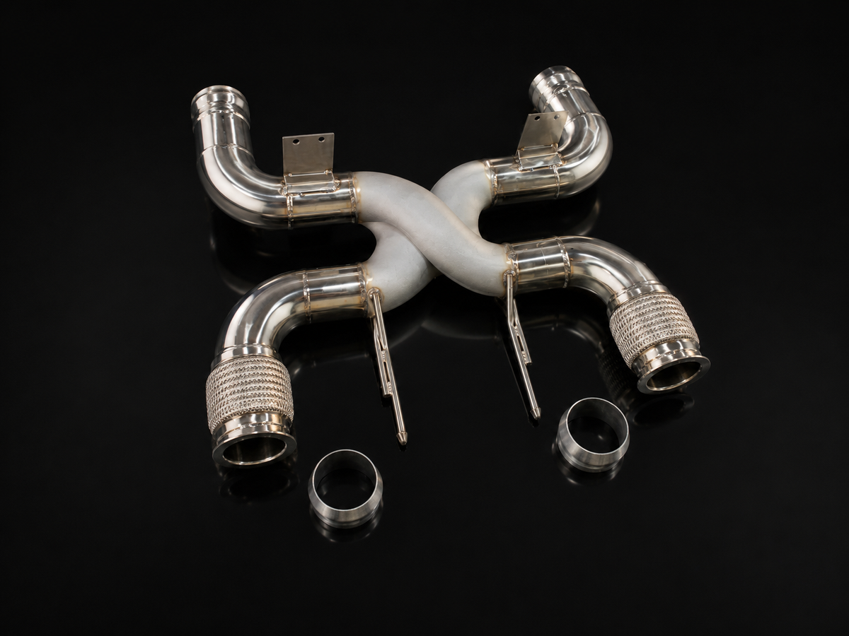 Project Gamma McLaren 720S Z-Pipe Exhaust System – Stainless Steel Performance Exhaust – Photo 4