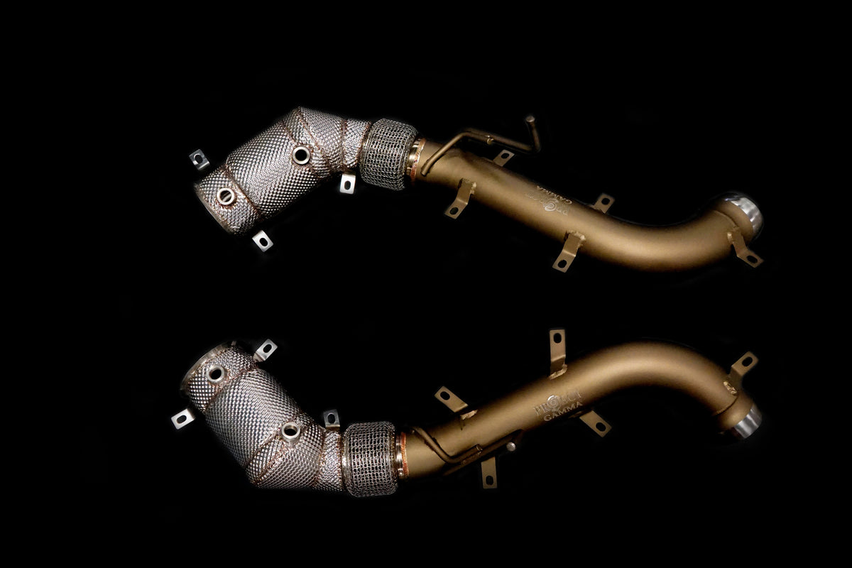 Mclaren 600LT 650S Stainless Steel Downpipes