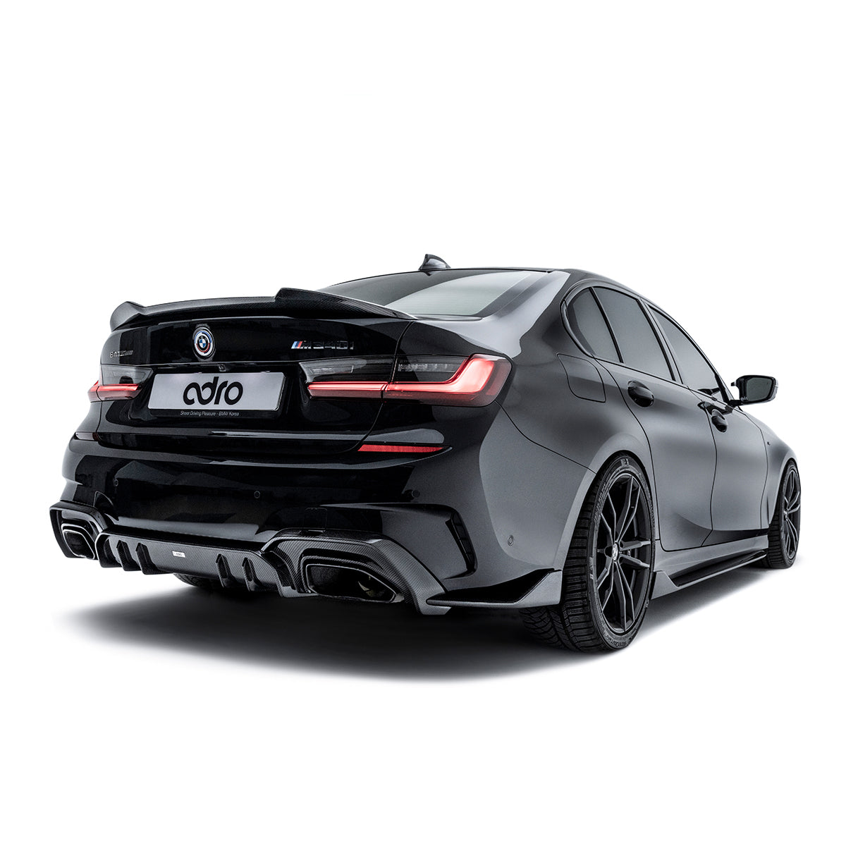 BMW G20 M340i (Pre-LCI) Carbon Fiber Rear Diffuser 2019-2021 – image 3