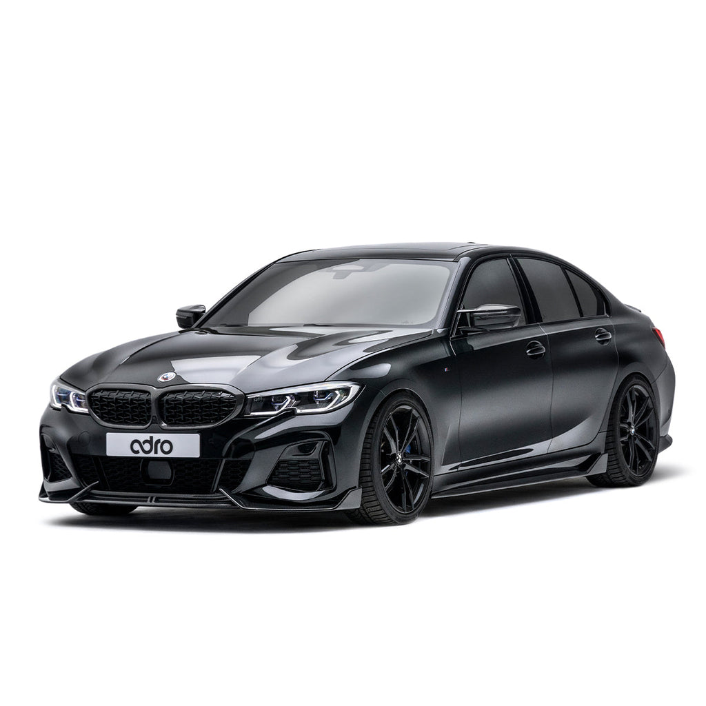 BMW G20 3 Series Carbon Fiber Side Skirts 2019+ – image 3