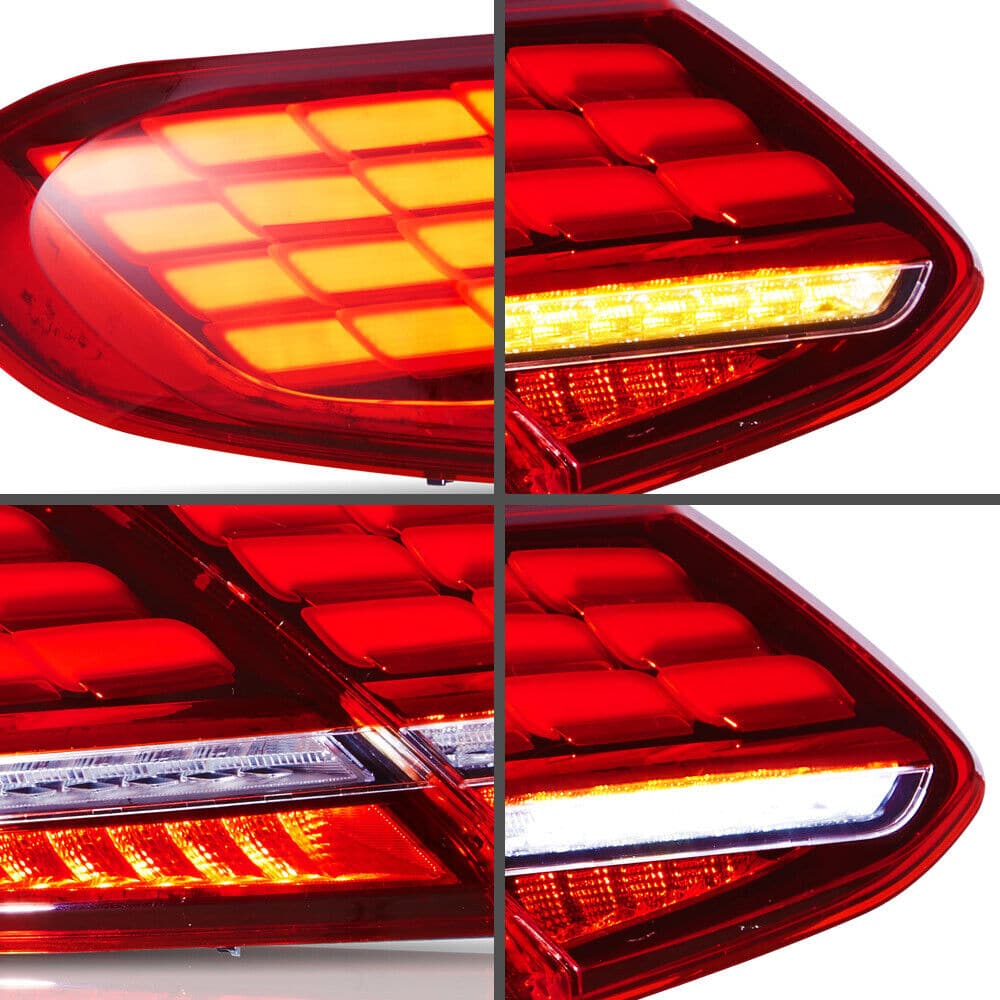 2015-2023 Mercedes Benz C-class C205 Sequential LED Tail Lights – image 6