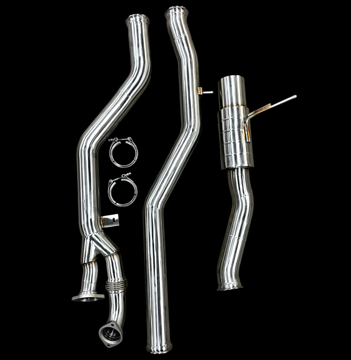 BMW G8X M3/M4 R-Type Single Exit Catback Exhaust System – Photo 4