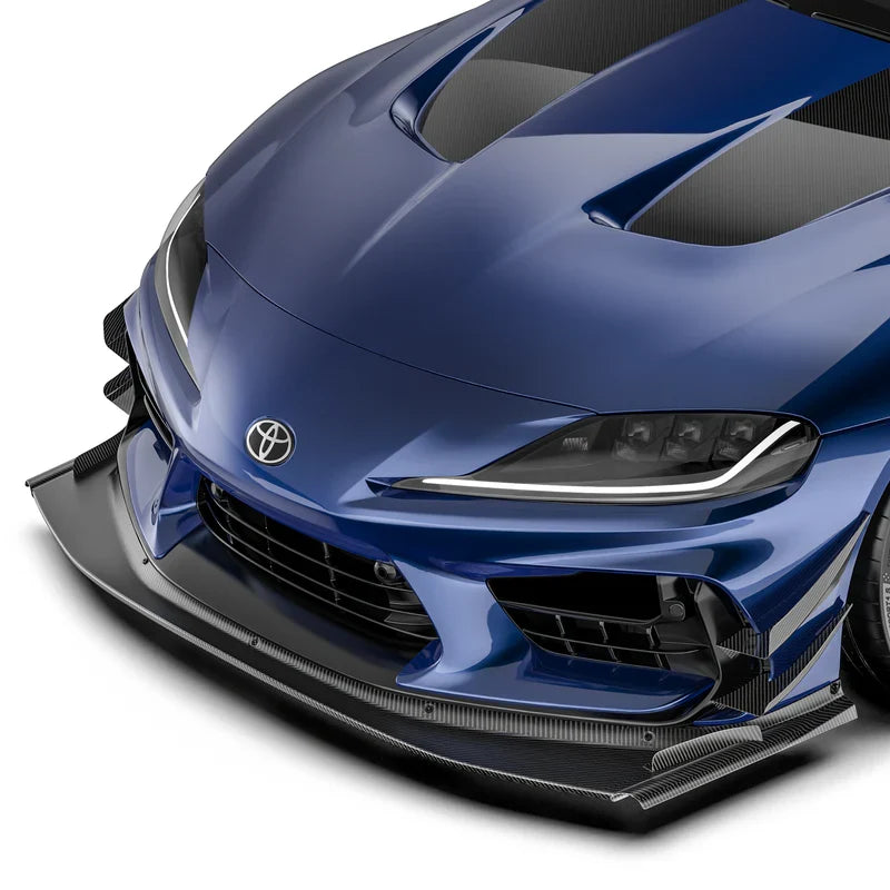 Toyota GR Supra ARD Prepreg Canards (ADRO Bumper) 2020+ – image 3