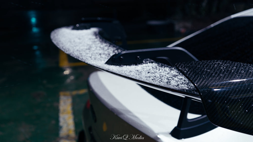 Toyota GR Supra A90 Carbon Fiber AT-R2 Taller Swan Neck Wing 2019+ – image 3