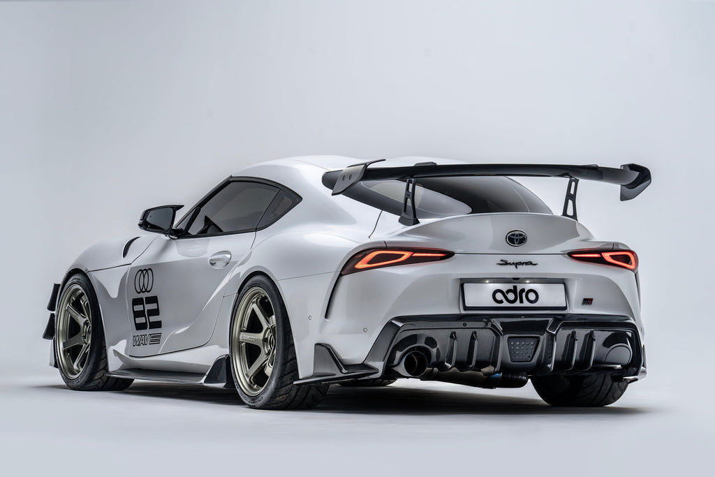 Toyota GR Supra A90 Carbon Fiber Rear Diffuser 2019+ – image 5