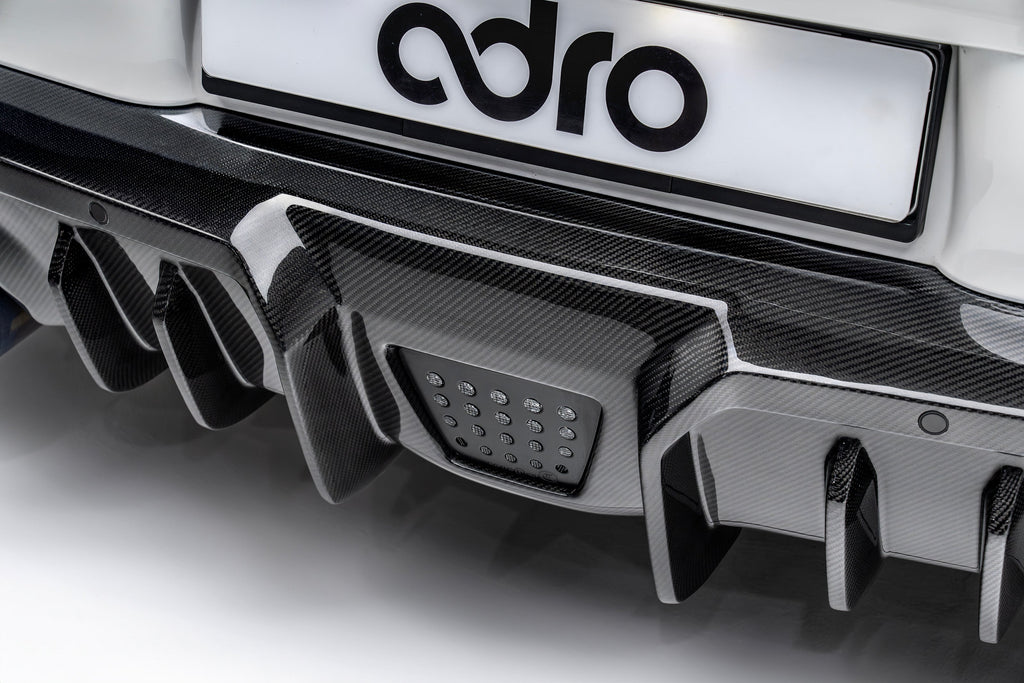 Toyota GR Supra A90 Carbon Fiber Rear Diffuser 2019+ – image 4