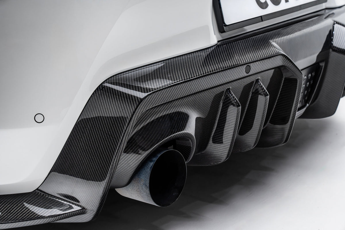 Toyota GR Supra A90 Carbon Fiber Rear Diffuser 2019+ – image 7