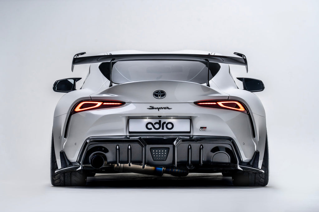 Toyota GR Supra A90 Carbon Fiber Rear Diffuser 2019+ – image 2