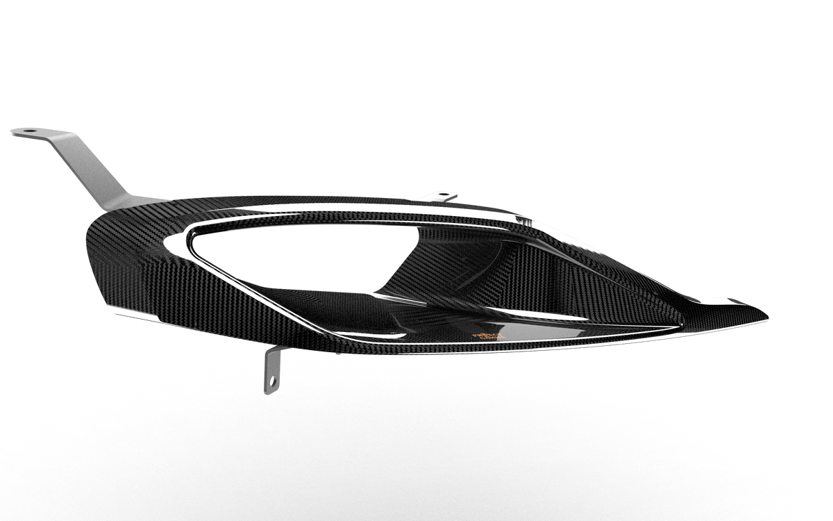 Toyota Supra Headlight Delete – Carbon Fiber Detail