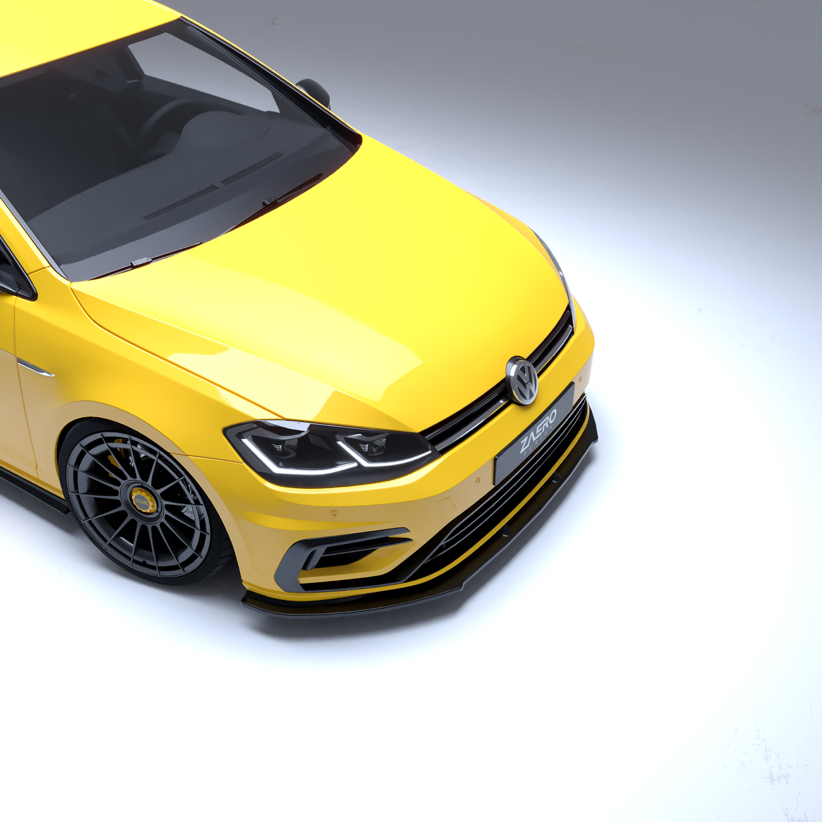 EVO-1 Front Lip/Splitter for Volkswagen Golf MK7.5R 2018-2021 – image 3